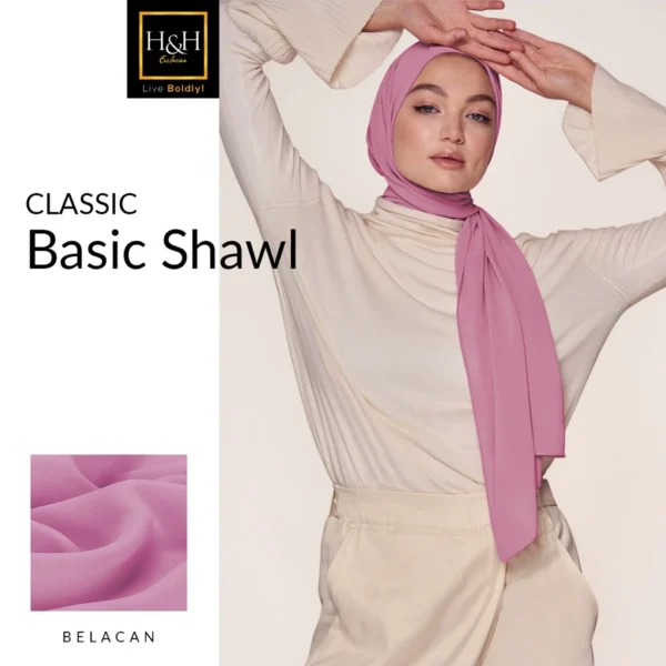 Shawl Chiffon Everyday – Ringan, Elegan & Mudah Dibentuk! - Image 2