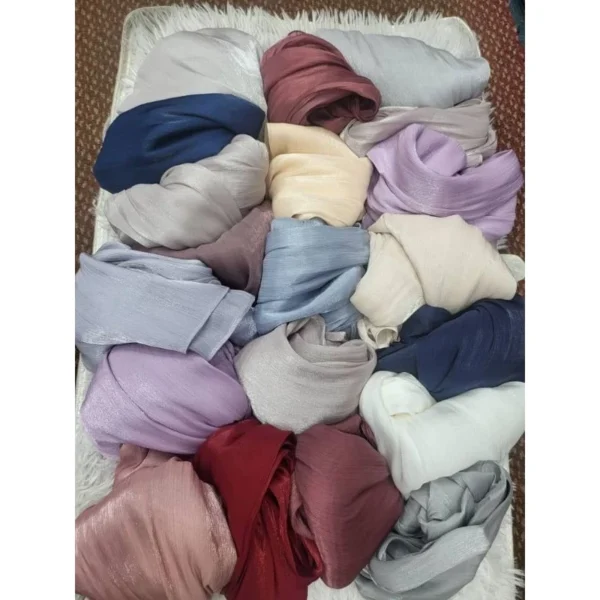✨ Shawl Shimmering Silk – Flowy, Berkilau & Eksklusif! ✨ - Image 5