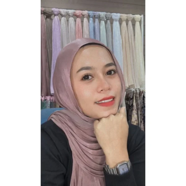 ✨ Shawl Shimmering Silk – Flowy, Berkilau & Eksklusif! ✨ - Image 7