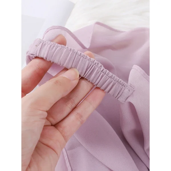 Instant Heavy Chiffon Hijab – Ready to Wear dengan Tali Elastik! - Image 2