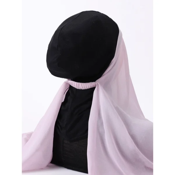 Instant Heavy Chiffon Hijab – Ready to Wear dengan Tali Elastik! - Image 5